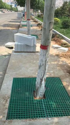 玻璃钢树池格栅施工案例解析 提升园林绿化品质与功能